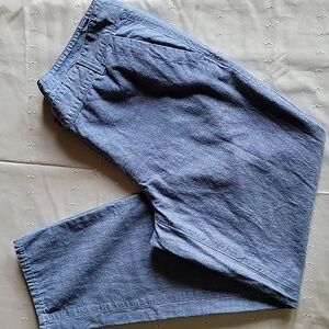 Women's Talbots The Weekend Chino, Light Blue, Size 8, Pre-Owned